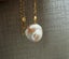 Big baroque pearl with 18k bail and necklace Carousel 5