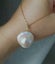 Big baroque pearl with 18k bail and necklace Carousel 12