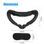 6IN1 Accessories Kit for Oculus Quest 2 VR Eye Face Cover Cushion PU Leathe Carousel 7