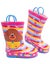Hey Duggee Pink Wellington Boots with Handles (Girls) Carousel 1