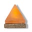 USB Himalayan Salt Lamp - Pyramid Triangle Carved Shape Pink Crystal Rock Light Carousel 2