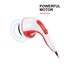 Handheld Vibration Massager Red - 4 Interchangeable Heads Adjustable Speed Carousel 5