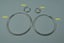 35mm | Plain hoops | Sleepers | 925 Sterling Silver #609 Carousel 3