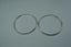 35mm | Plain hoops | Sleepers | 925 Sterling Silver #609 Carousel 2