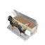 8L Automatic Chook Chicken Feeder Poultry Auto Treadle Aluminium Metal Coop Carousel 4