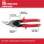 Milwaukee 48224510 250mm Forged Serrated Sheet Metal Left Cutting Aviation Snips Carousel 2