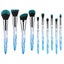 10-Pack Makeup Brush Eyeshadow Foudation Blush Brush Set -Blue Carousel 1