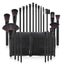 22 Pcs Makeup Brushes Set with Storage Bag -Black Carousel 1