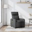 Massage Recliner Chair Dark Grey Fabric Txblnla Carousel 1