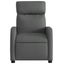 Massage Recliner Chair Dark Grey Fabric Txblnla Carousel 7