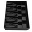 Five Grids Cash Drawer Register Insert Coin Tray Cashier Tidy Storage Safe Box Carousel 3