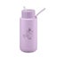 Frank Green Ursula Ceramic Reusable Bottle with Straw Lid 1,000ml (34oz) - Li... Carousel 1