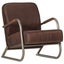 Sofa Chair Brown Real Leather Tpkltx Carousel 1