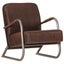 Sofa Chair Brown Real Leather Tpkltx Carousel 2