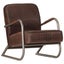 Sofa Chair Brown Real Leather Tpkltx Carousel 10