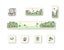 Cute Theme Personalized Addition Key Cap Eight Piece Set with Five Carousel 4