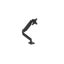 Fellowes Platinum Series Single Monitor Arm Carousel 1