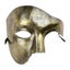 Phantom of the Opera Half Face Masquerade Mask - Halloween Party Men's One-eyed Carousel 1