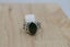 Stg Silver Ring with Greenstone Carousel 4