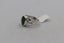 Stg Silver Ring with Greenstone Carousel 7