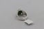Stg Silver Ring with Greenstone Carousel 9