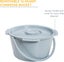 3-in-1 Folding Commode - Safety, Comfort & Easy to Transport Carousel 6