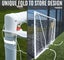 Q-Fold Match Folding Futsal 3m x2m uPVC Football Goal - perfect for the backyard Carousel 6