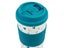 450ml Travel Coffee Cup - Double Wall, Lock Lid & TPR Grip - Green Carousel 2