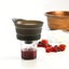 1pc Kitchen Red Cup Wine Strainer Filter Tool Collapsible Style Carousel 3