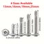 Truss Head Phillips Self Drilling Tek Screws Stainless 4.2mm 100pcs Vari Sizes Carousel 4