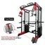 Smith machine with 300lbs Weight Stacks Home Gym Carousel 4