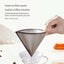 Reusable V60 Coffee Filter Bag Drip Free 304 Stainless Steel Coffee Carousel 1