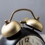 Retro Small Alarm Clock Metal Bell Clock, Loud Alarm Clock Study Desk Clock Carousel 3