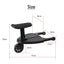 Toddler Stroller Step Board Prams Kid Jogger Buggy Wheel Skateboard Ride-on Carousel 7
