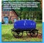 240L Water Storage Bladder Collapsible Water Tanks Portable RV Camping Watering Carousel 3