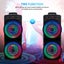 5000W Dual 8.5''Bluetooth Speaker Sub Woofer Heavy Bass Party RGB w/ Mic Remote Carousel 6
