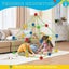 156PCS Luminous Build Your Own Den Set Children DIY Tent Kit DIY Play House Carousel 6