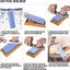 Knife Sharpening Stone Kit Kitchen Whetstone Sharpener Tool 400&1000&3000&8000 Carousel 10