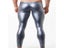 Men's Imitation Leather Skinny Sexy Patent Leather Casual Solid Color Four Carousel 4