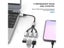 USB Type C Hub Extensions 4 Port USB Cable Splitter OTG High Speed Transfer Carousel 6