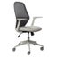 Mondo Soho Office Chair - Light Grey Mesh Back with Fabric Seat and Arm Rest Carousel 2