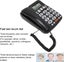 Big Button Phone Landline Telephone for Seniors with Emergency Dail 3669103 Carousel 7
