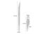 FAIS DU Metal Carving Knife Fondant Art Cake Tools Precision Cutting For Clay Carousel 3