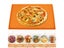 4PCS Silicone Dehydrator Sheets Dehydrator Mats With Edge For Fruit Leather Carousel 4