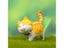 Cute Cat Series Ornaments For Home Decoration Mini Funny Animal Craft Figurine Carousel 6