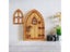 3D Wooden Fairy Garden Door DIY Door Decoration Miniature Garden Signs Doll Carousel 7
