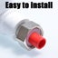 10pcs Tape-free Leak-Proof Tap Sealing Ring PPR Gaskets Pipe Plugs End 15/25mm Carousel 7