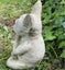 NEW MEDITATING SITTING FRENCH BULLDOG GARDEN DOG ORNAMENT STATUE Carousel 6