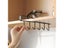 Hooks Over The Door 5 Hooks Home Bathroom Organizer Rack Clothes Coat Hat Towel Carousel 5