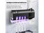 1pc Wall Mount Toothpaste Squeezer Toothbrush Holder Storage Rack Carousel 3
